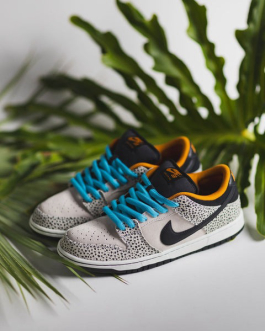 スニーカー Nike SB PS Dunk Low Pro Electric Safari Nike Kids Nike SB Dunk Low Pro 