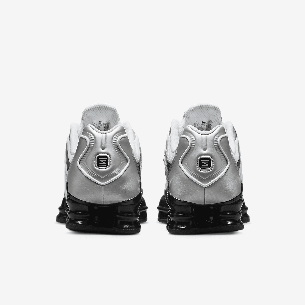 Nike Shox TL Metallic Silver White Black HQ4049-001 | More