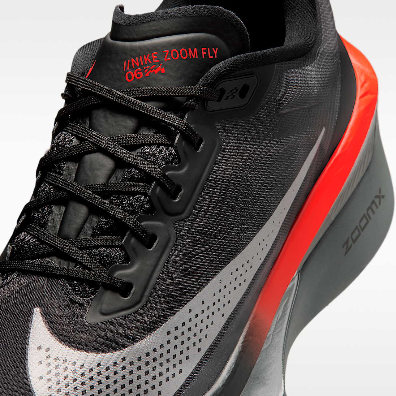 Nike Zoom Fly 6 Black Bright Crimson IR1995-010 | More Sneakers display picture 1