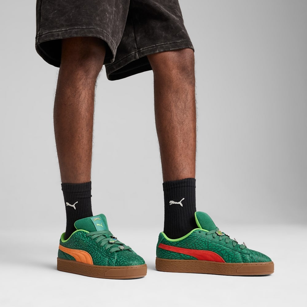 Ninja Turtles x Puma Suede XL Green 401304-01 | More Sneakers