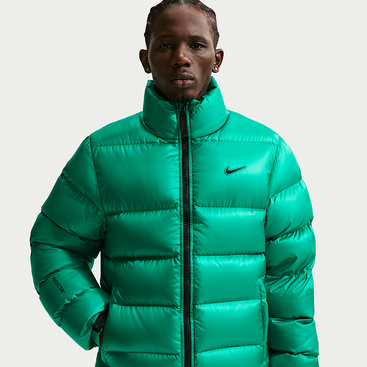 NOCTA x Nike Puffer Sunset Jacket Neptune Green FN8196-370 | More