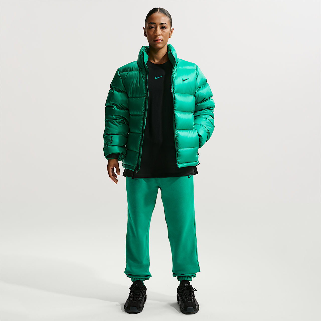 NOCTA x Nike Puffer Sunset Jacket Neptune Green FN8196-370 | More