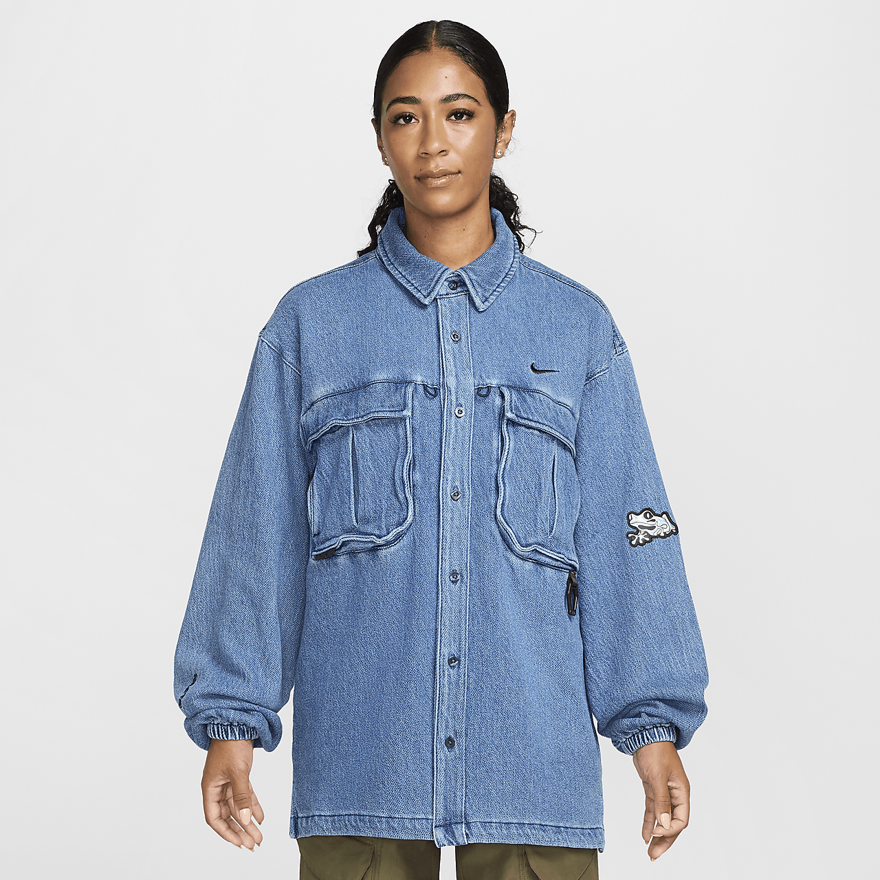 Nike NOCTA 青 Mサイズ シャツ Nike NOCTA 青 Mサイズ シャツ - メルカリ