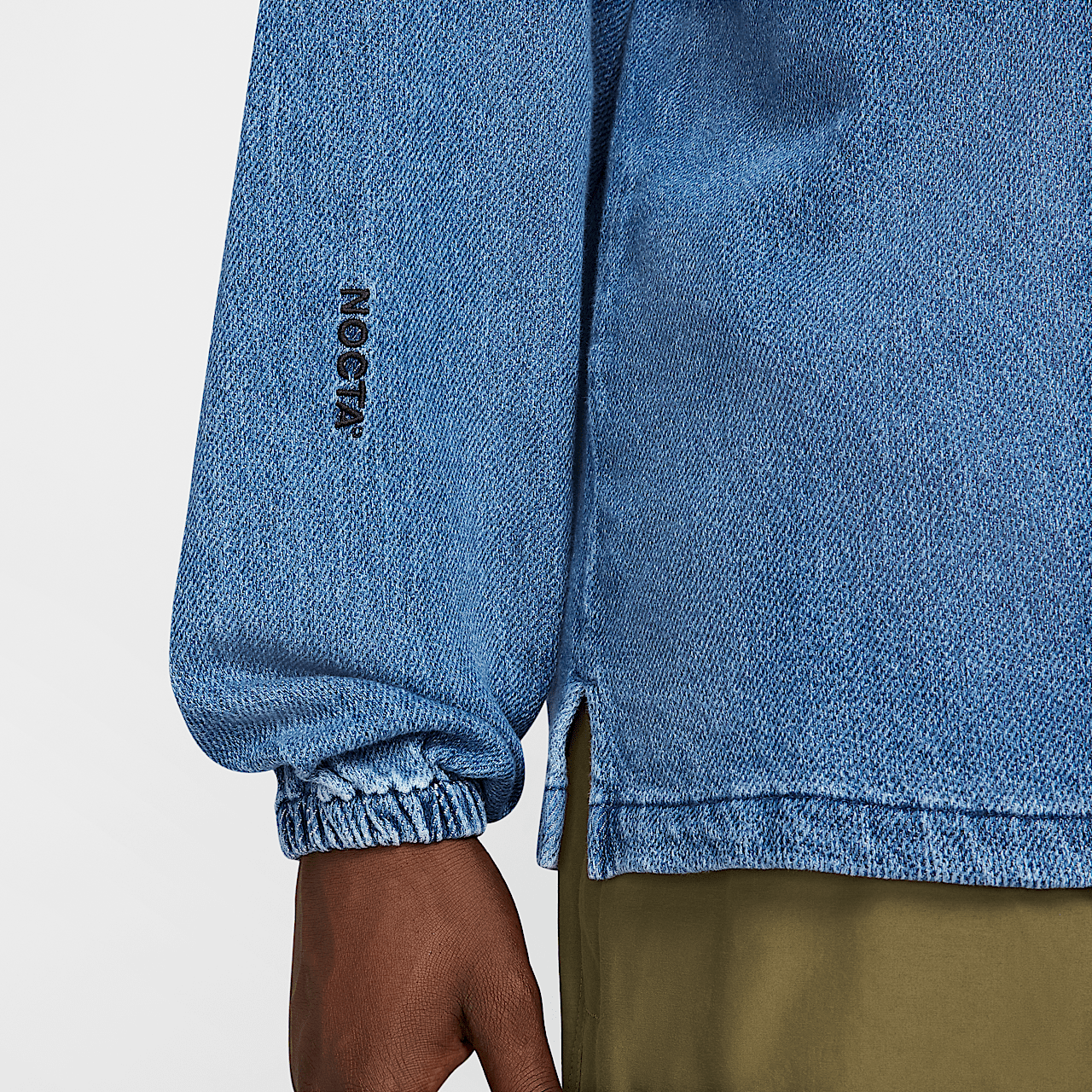 NOCTA x Nike Opal Lily Pad Denim Shirt French Blue FZ3260