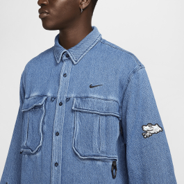 NOCTA x Nike Opal Lily Pad Denim Shirt French Blue FZ3260