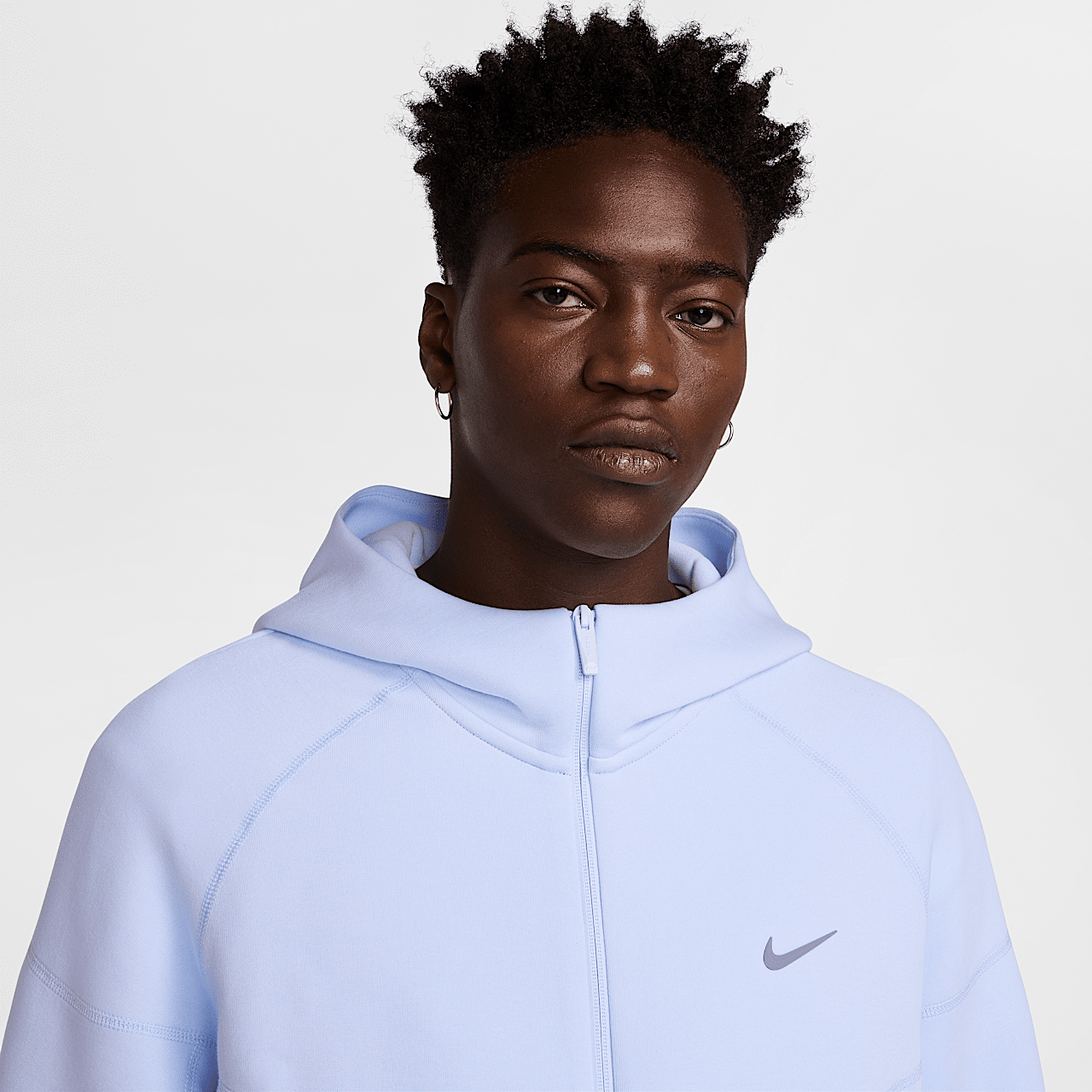 Tech Fleece Full Zip Hoodie Black | NOCTA