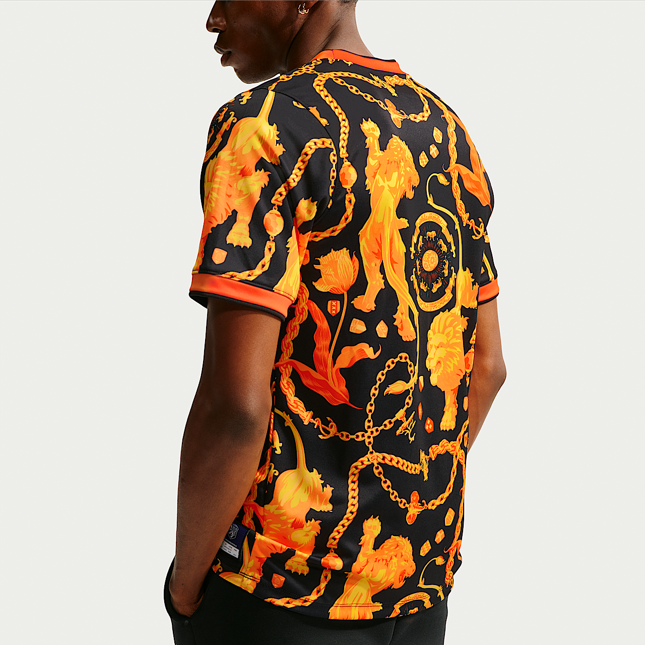 Patta x Nike Netherlands Academy Pro Short-Sleeve Football Top
