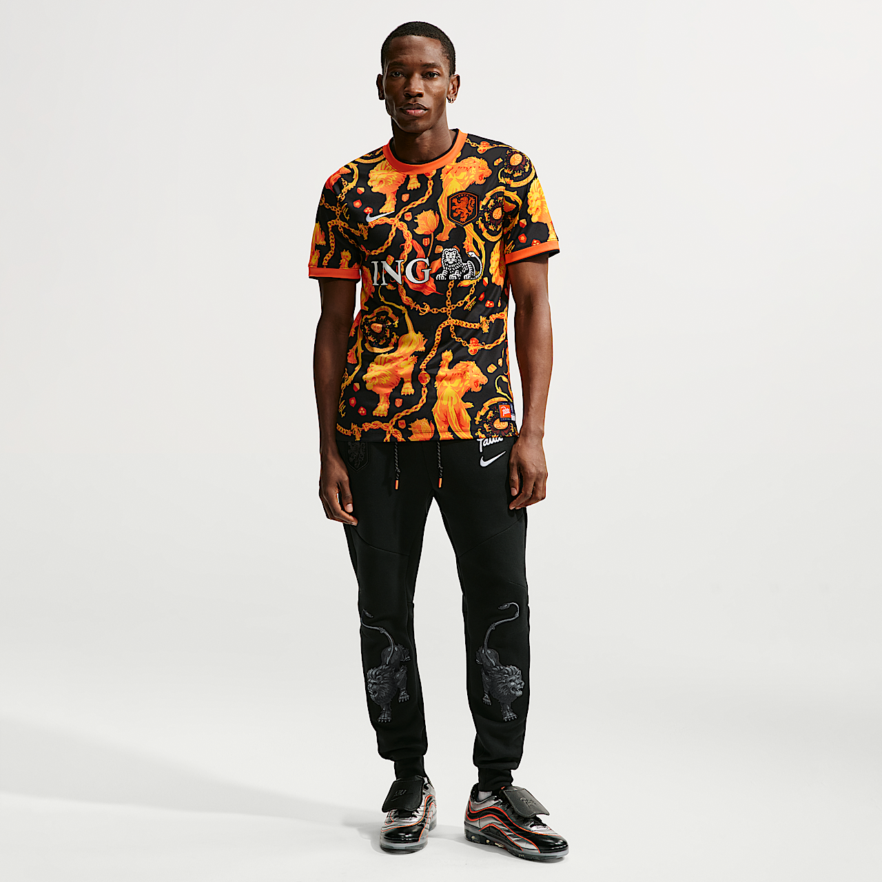 Patta x Nike Netherlands Academy Pro Short-Sleeve Football Top