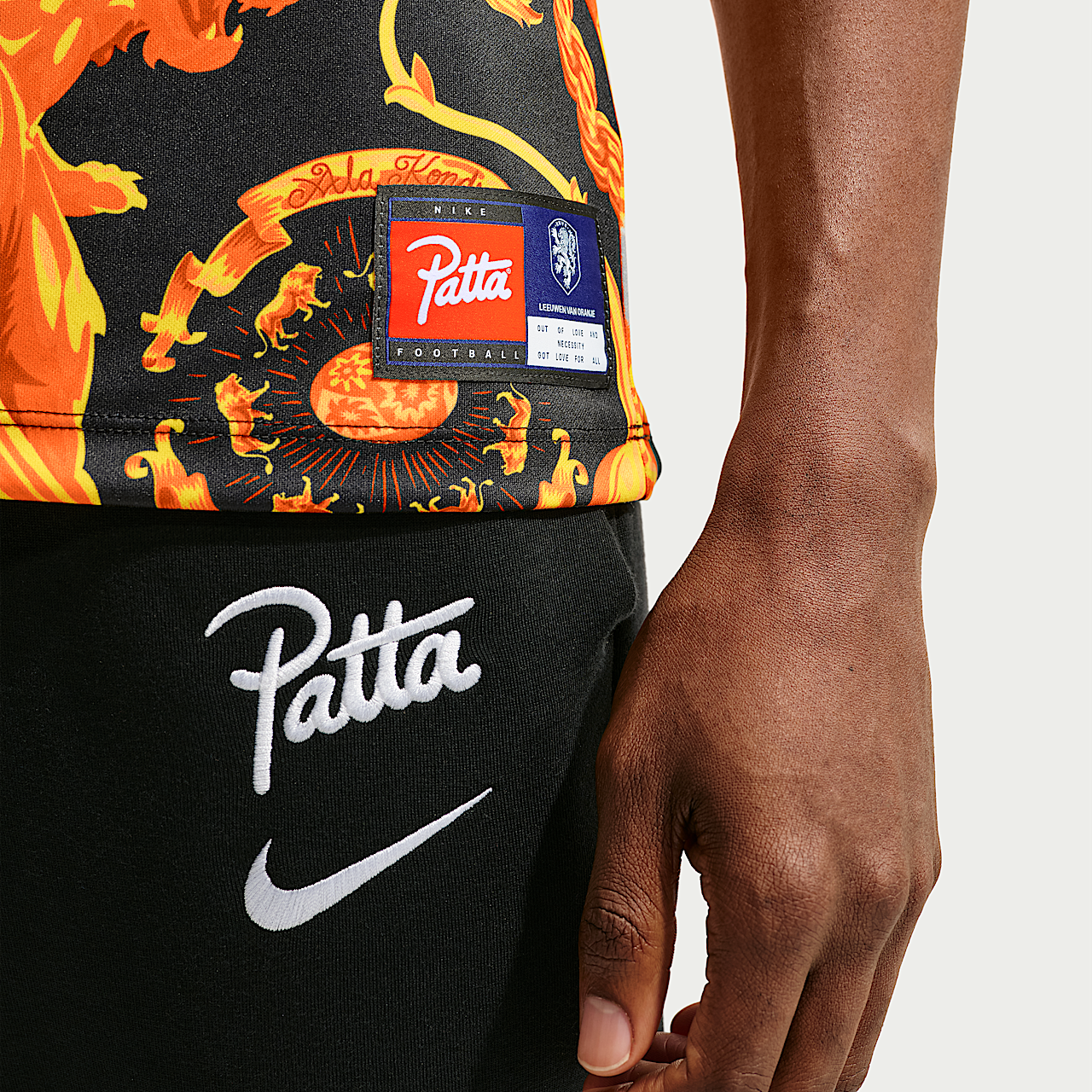 Patta x Nike Netherlands Academy Pro Short-Sleeve Football Top