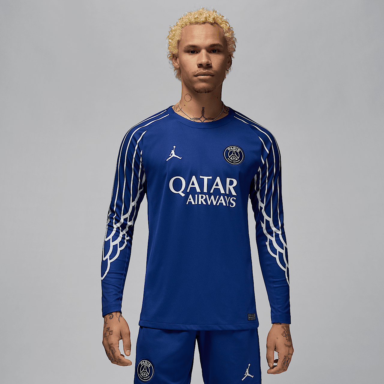 PSG 2024/25 Stadium Fourth Jordan Dri-FIT Football Replica Long