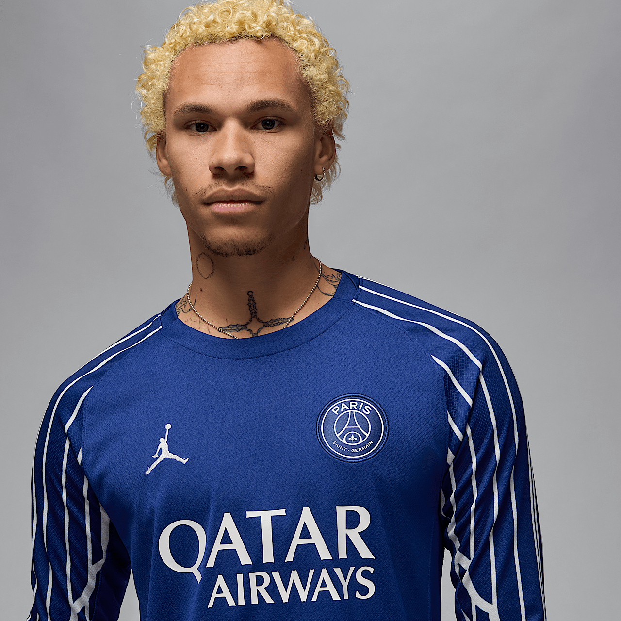 PSG 2024/25 Stadium Fourth Jordan Dri-FIT Football Replica Long