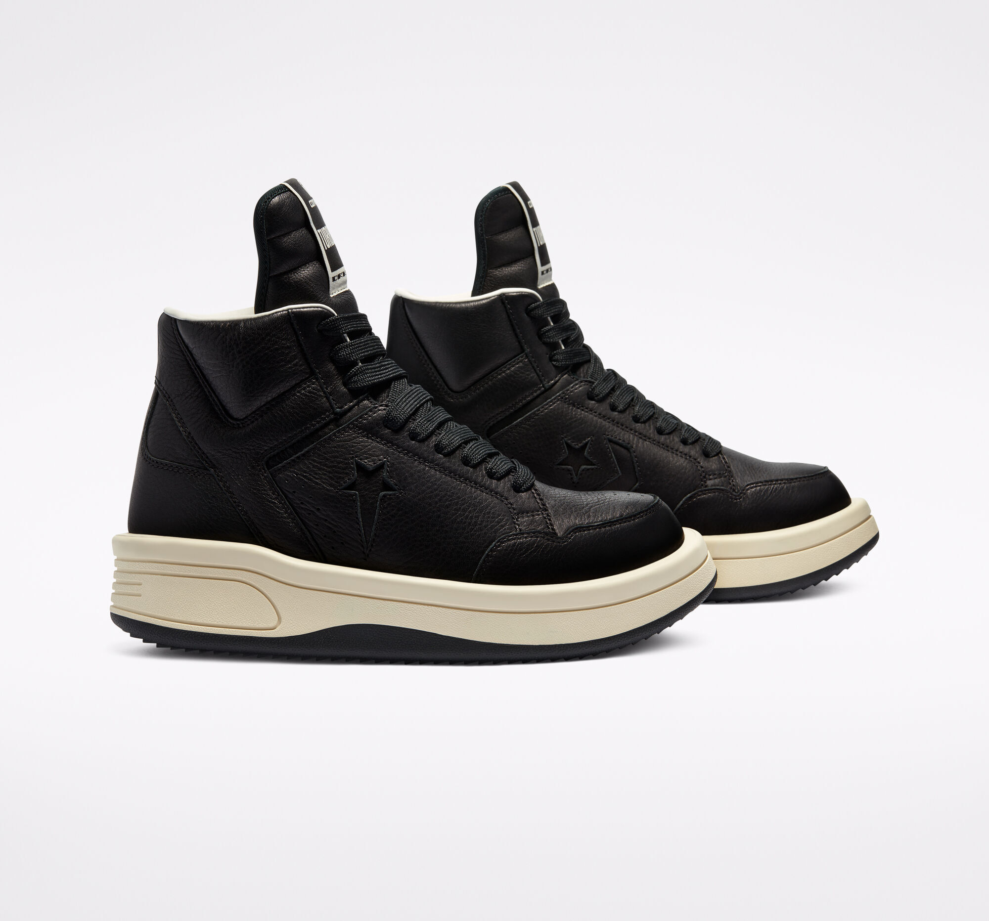 Rick Owens DRKSHDW x Converse TURBOWPN Black 172342C | More