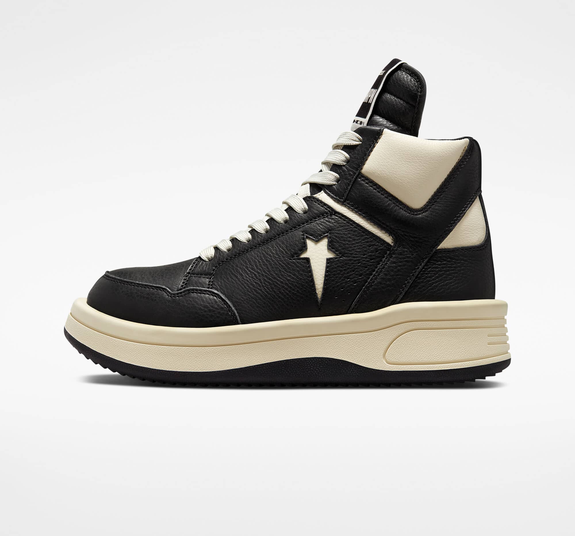 Rick Owens DRKSHDW x Converse TURBOWPN Black Egret A03945C | More