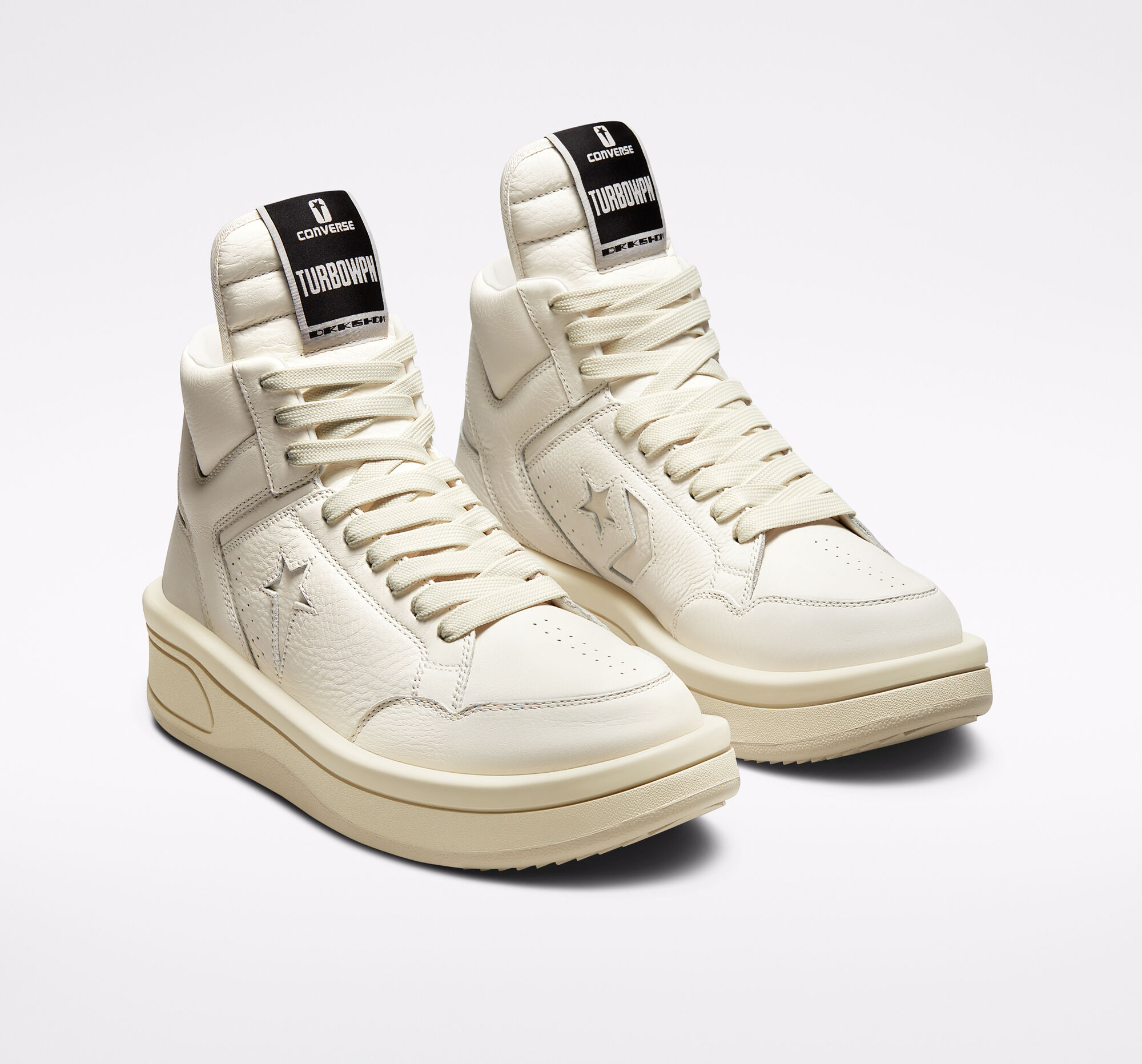 Rick Owens DRKSHDW x Converse TURBOWPN Egret 172343C