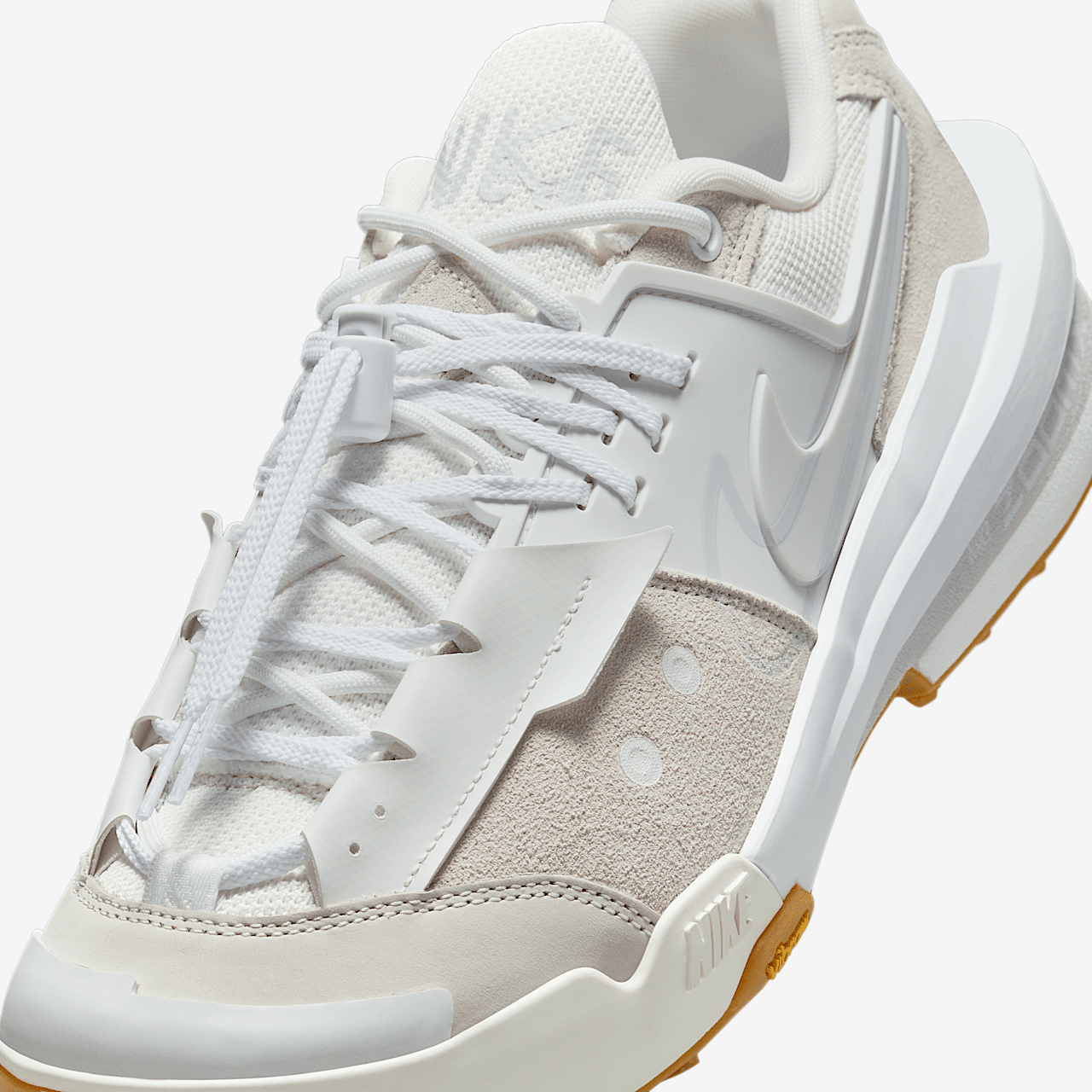 sacai × Nike Zegamadome Summit White Zegamadome x sacai 'Summit White' (HQ8618-100) Release Date