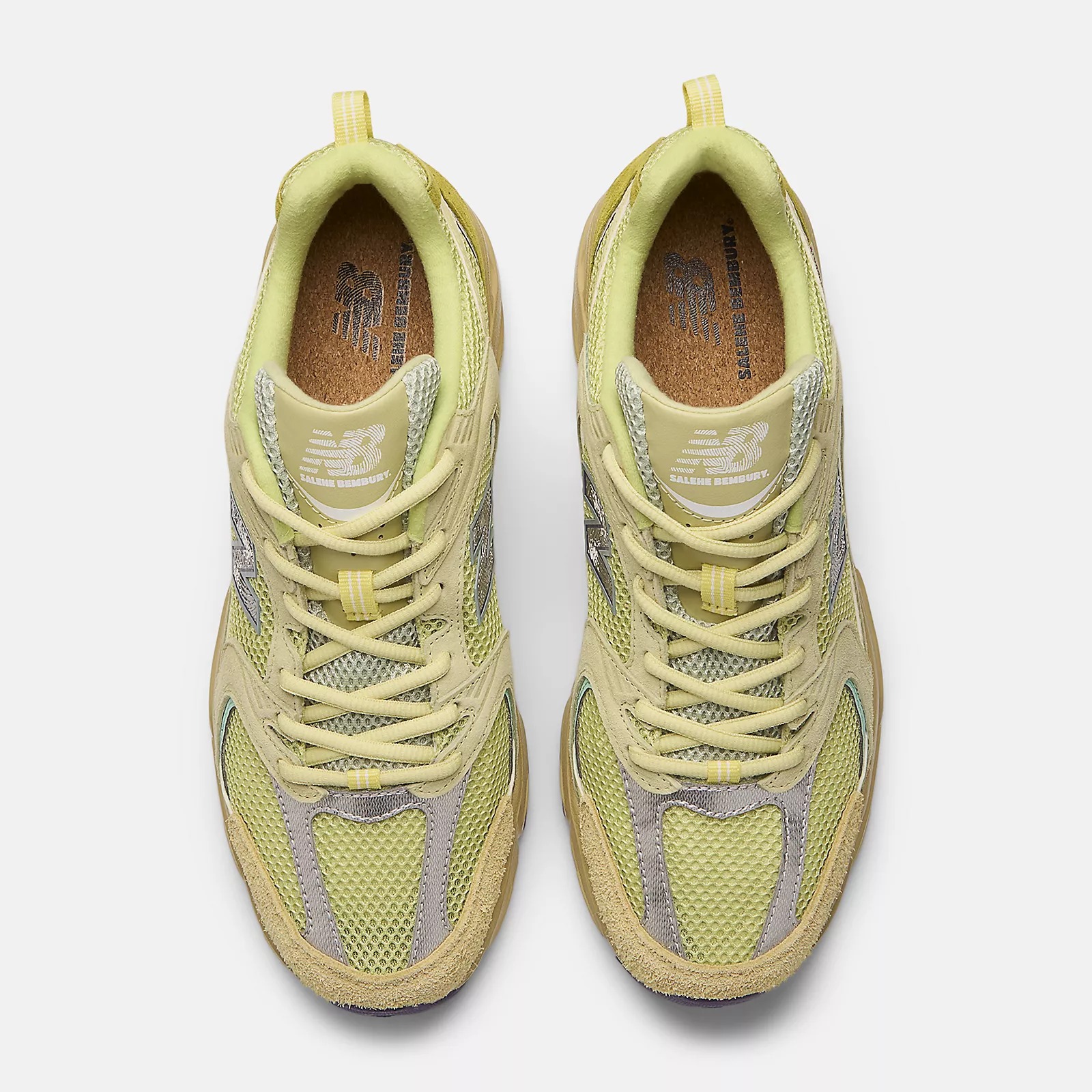 ★Salehe Bembury x New Balance★530 Dusty Yellow Celery★ New Balance x Salehe Bembury 530 - Dusty Yellow / Celery