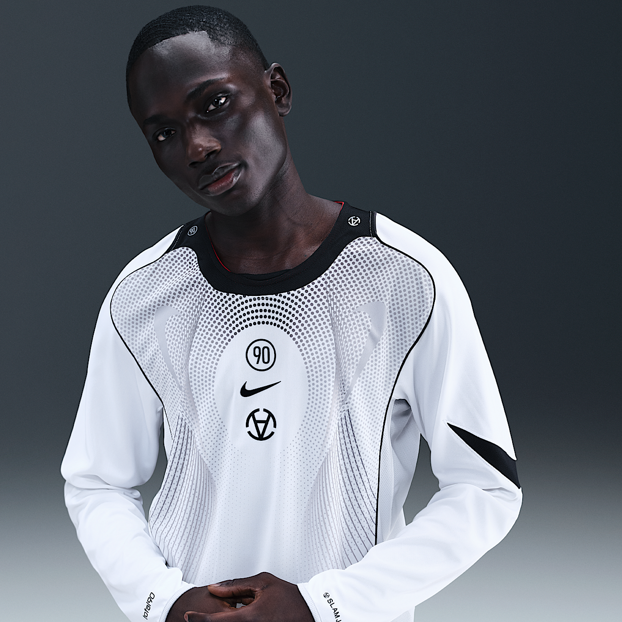 Slam Jam x Nike Total 90 Long Sleeve White IO8392-100 | More Sneakers