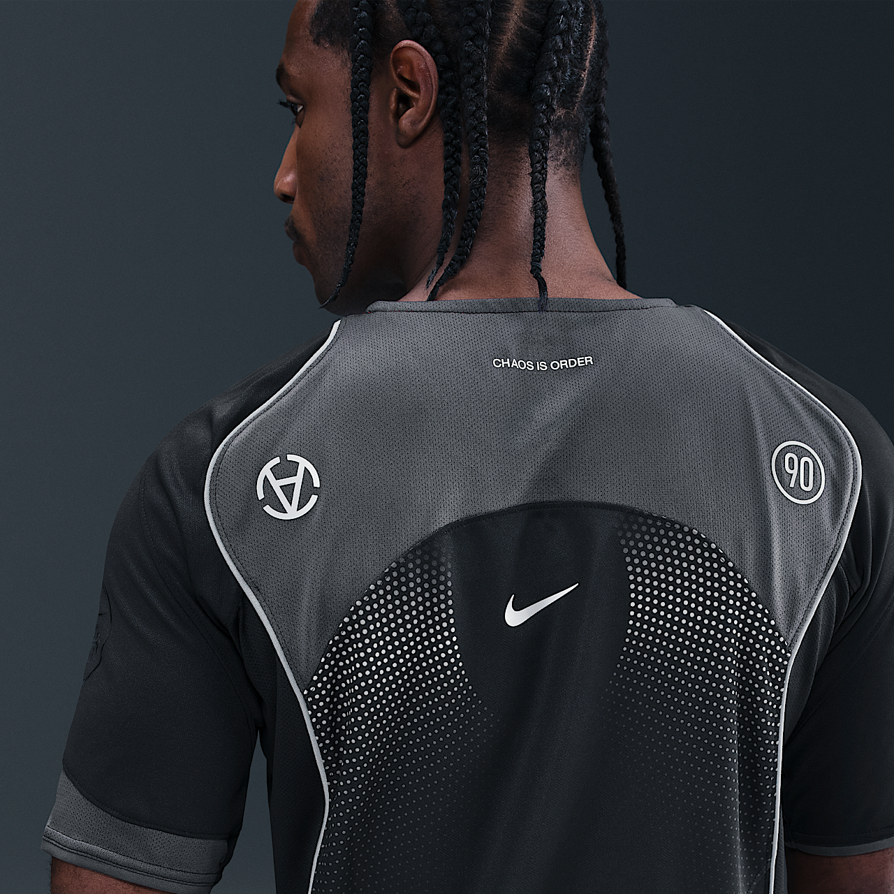 Slam Jam x Nike Total 90 Soccer Jersey Black IO8391-010 | More 