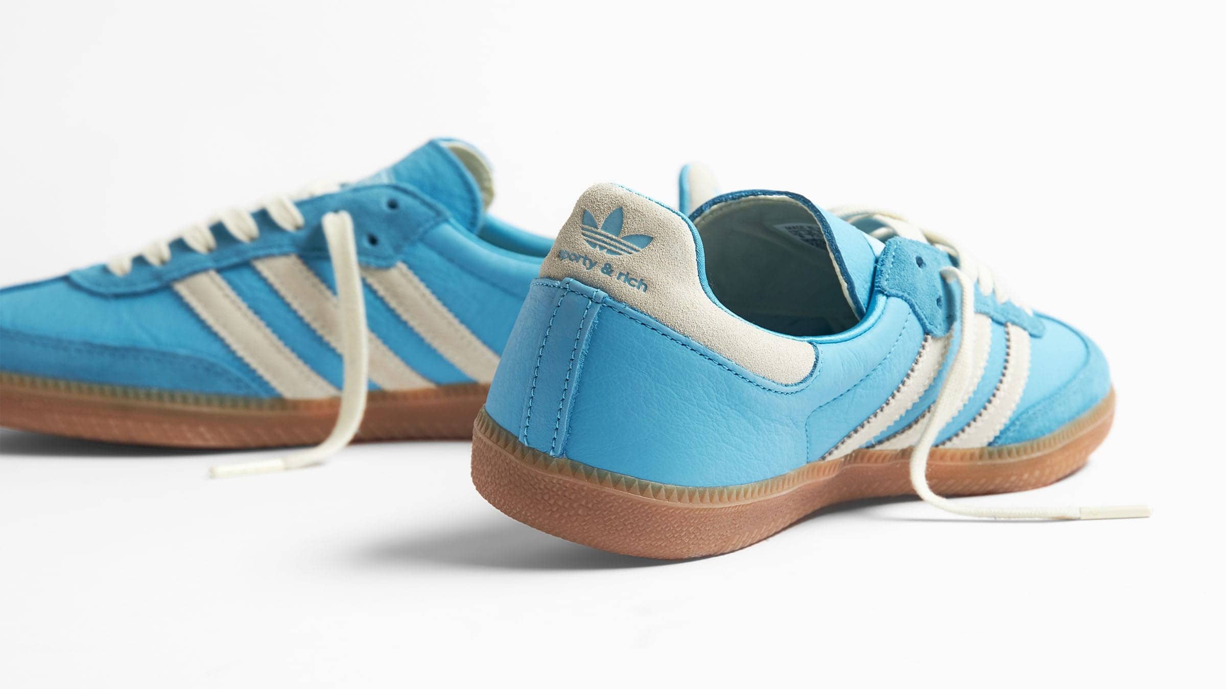 Sporty & Rich x adidas Originals Samba OG Blue Rush IE6975 | More Sneakers