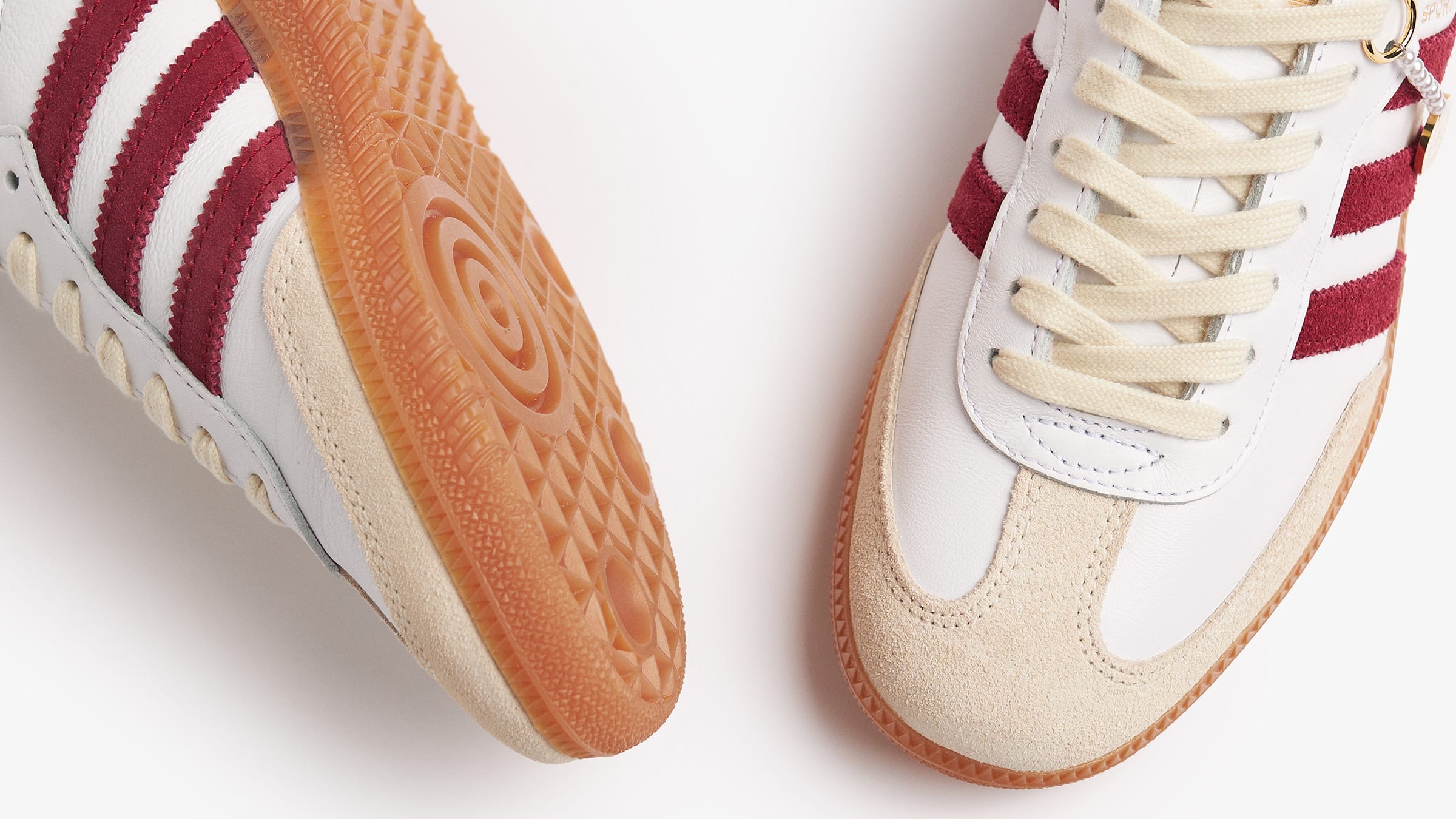Sporty & Rich x adidas Samba White Collegiate Burgundy IF5660 | More Sneakers Sporty & Rich x adidas Samba White Collegiate Burgundy IF5660 | More Sneakers