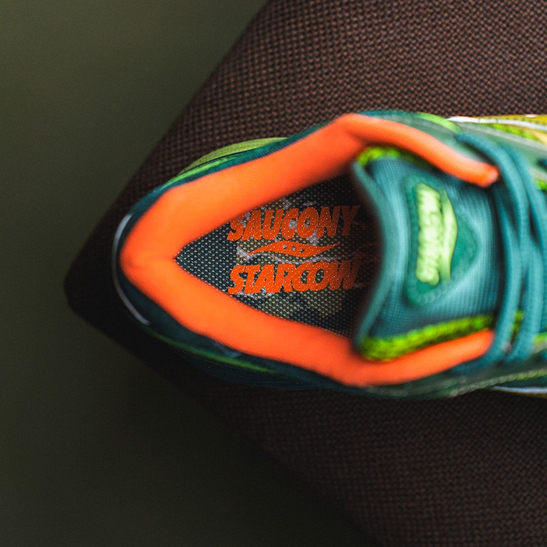 Saucony x Starcow ☆ ProGrid Omni 9 ‘Green Orange’ Starcow x Saucony Progrid Omni 9 