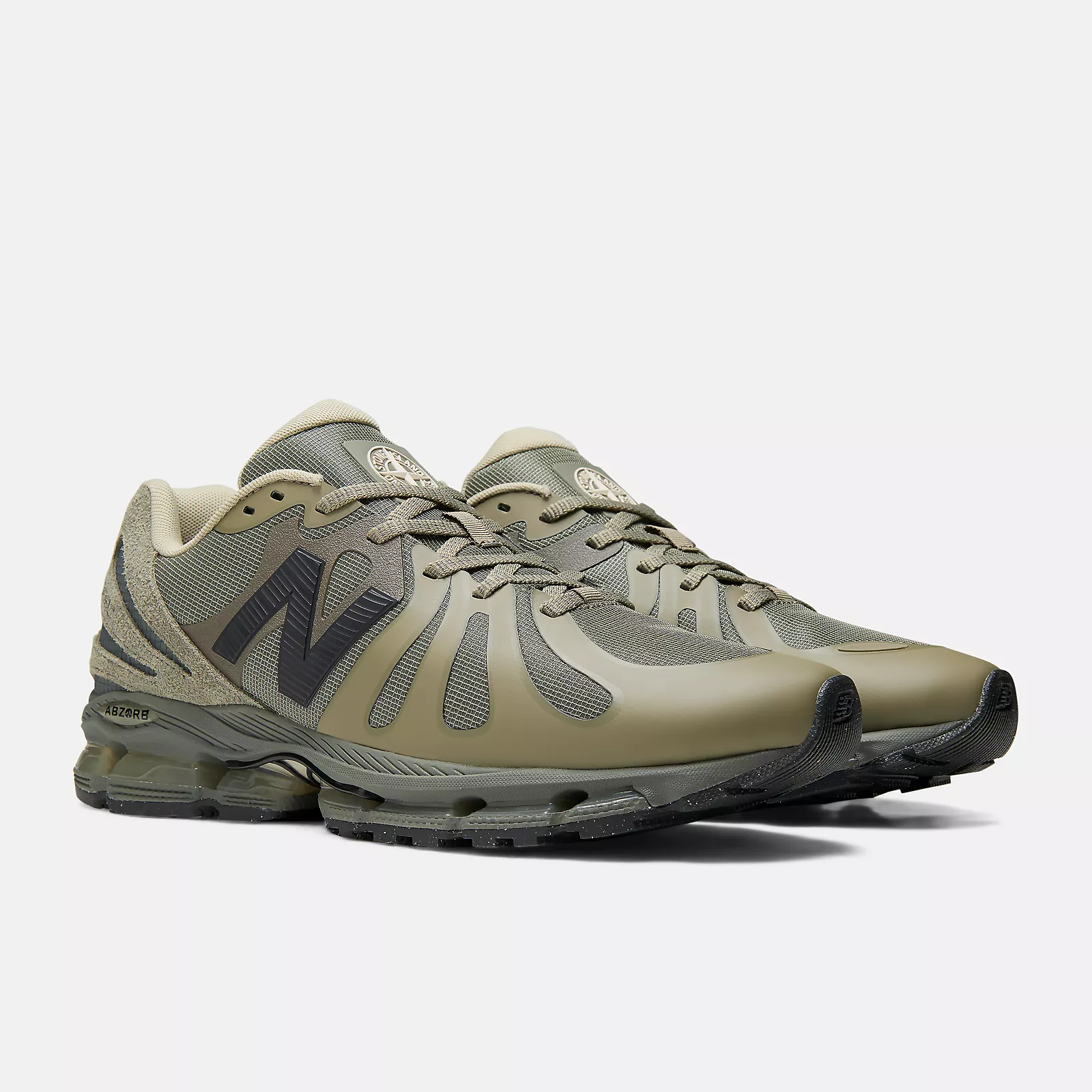 Stone Island x New Balance ABZORB 1890 Cover Green U1890ST | More