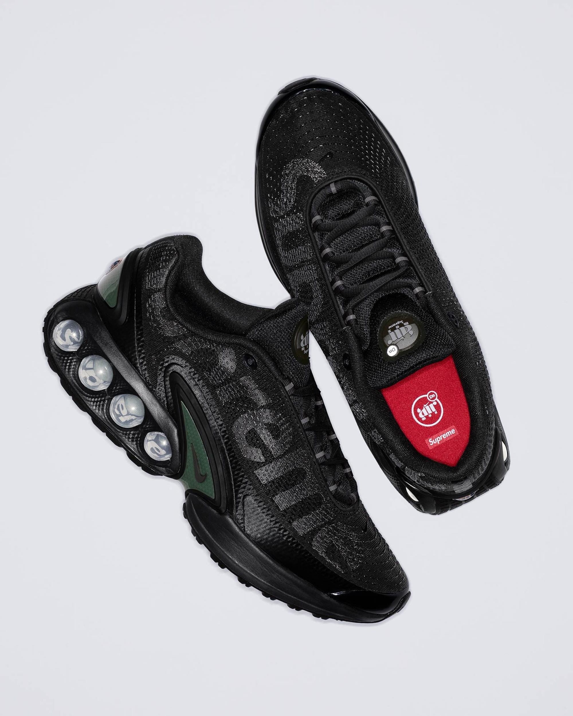 Supreme x Nike Air Max Dn Black Galactic Jade FZ4044-001 | More 