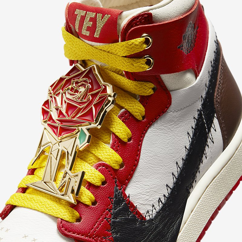 Teyana Taylor x Womens Air Jordan 1 High Zoom CMFT 2 SP A Rose