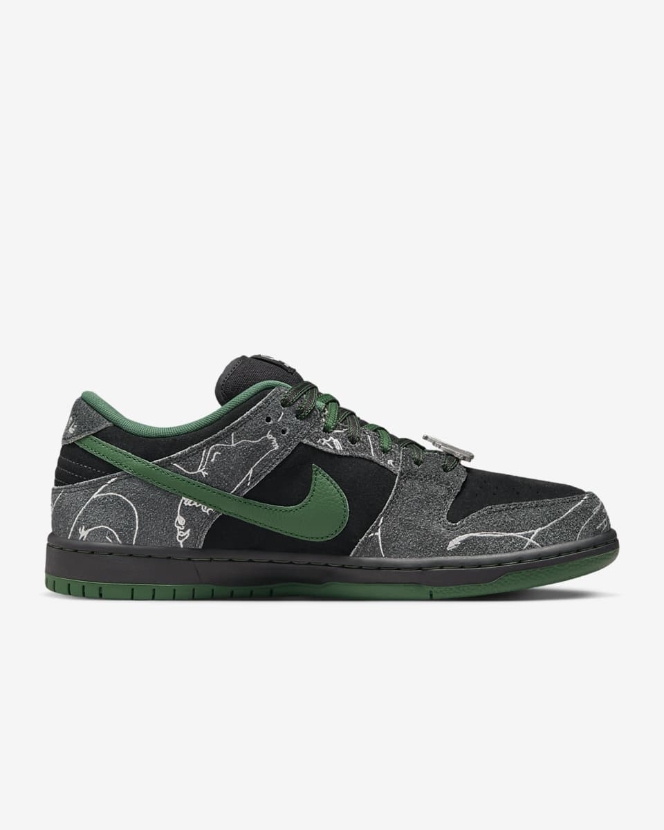There Skateboards x Nike SB Dunk Low Gorge Green HF7743-001 | More