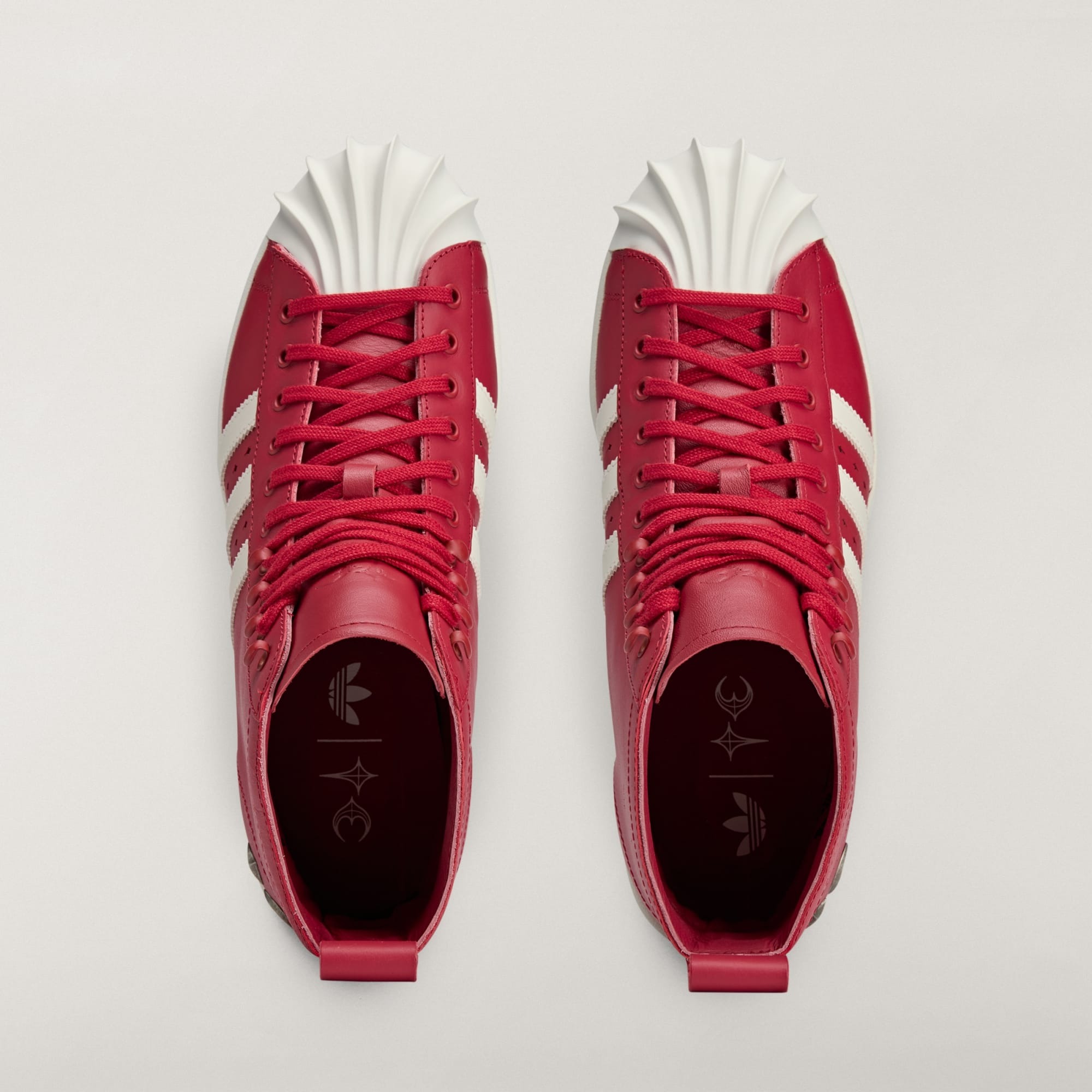 Thug Club x adidas Superstar Boot Luxe Red JP6518 | More Sneakers
