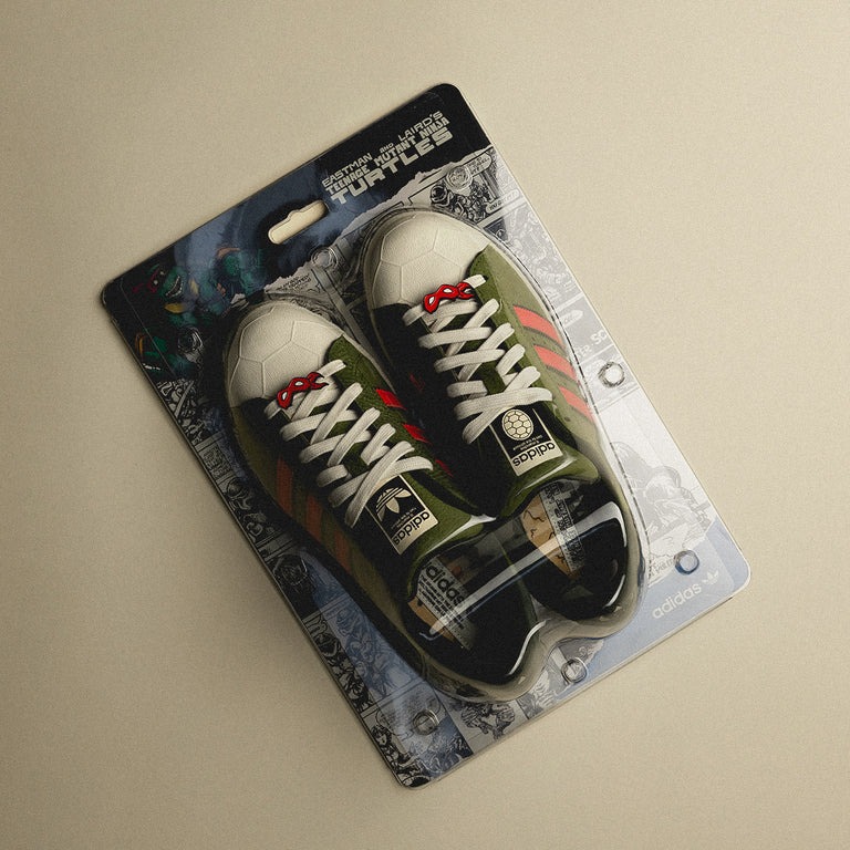 adidas gazelle silver green womens Adidas x Teenage Mutant Ninja Turtles TMNT Shelltoe IF9280 – Sneaker Junkies main image 1