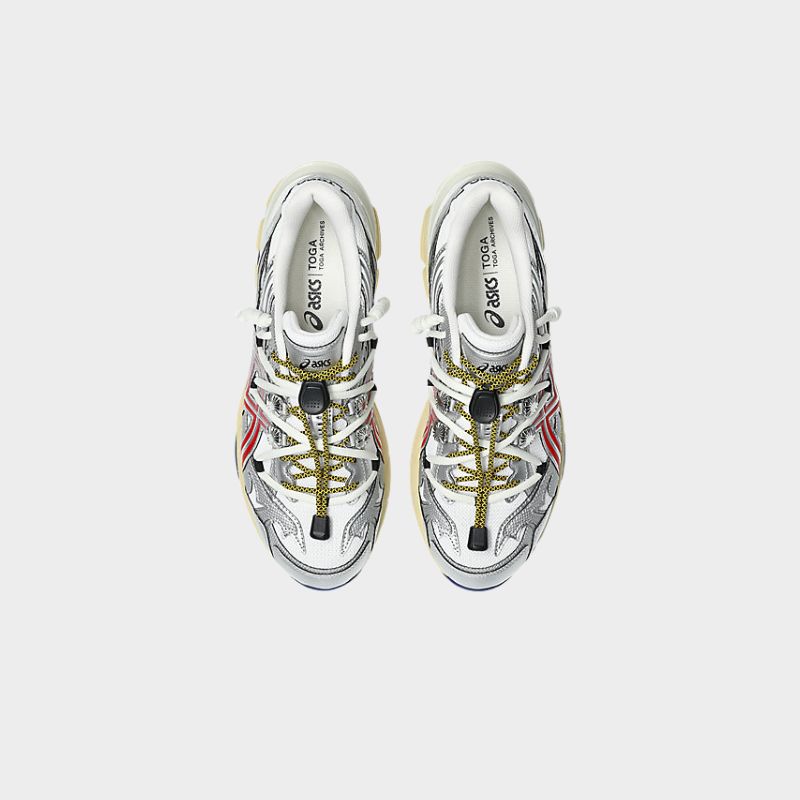 Toga Archives x Asics Gel-Cumulus 16 White Red Pure Silver