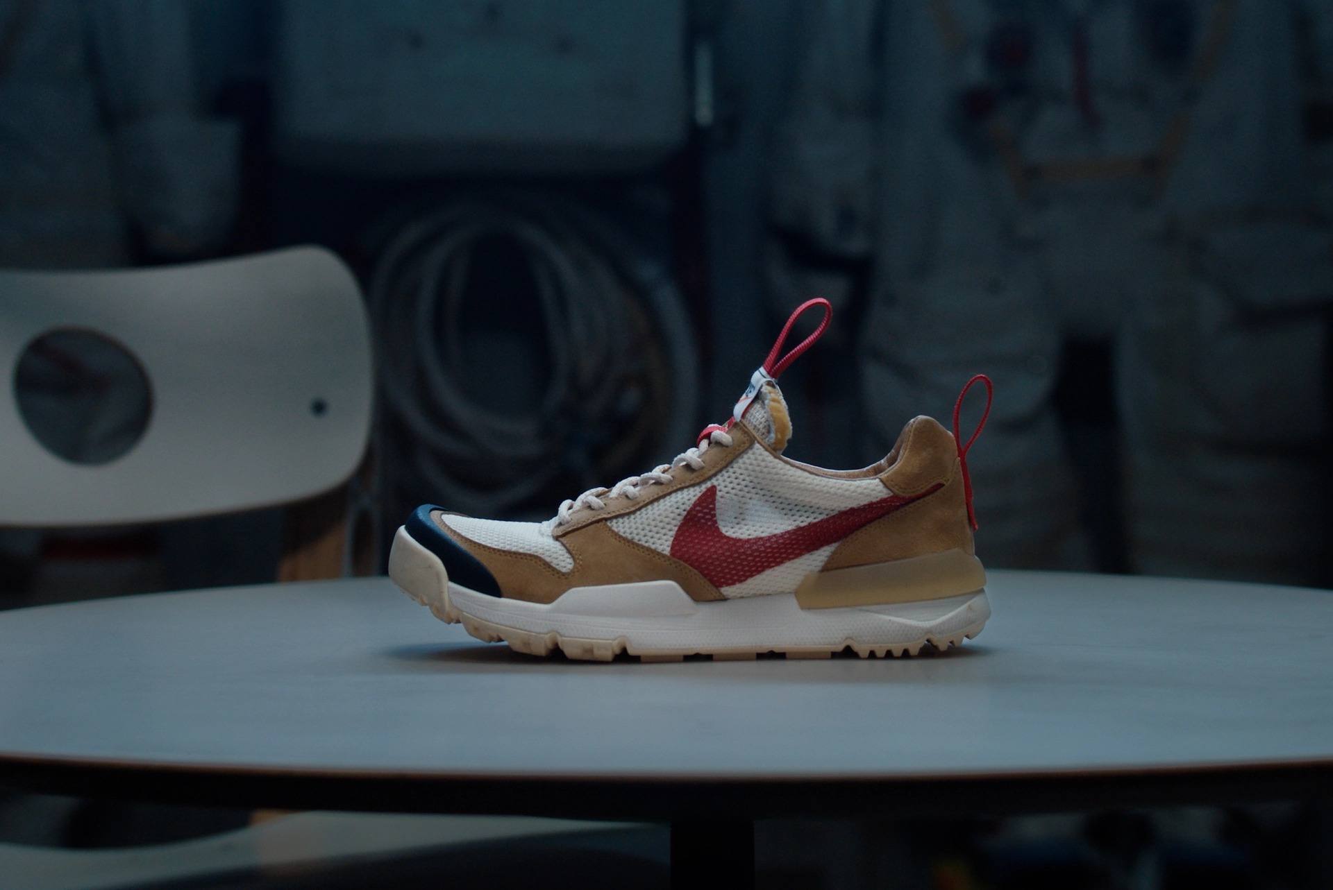 Tom Sachs x Nike Mars Yard 3.0 Natural Sport Red IF2885-100 | More 