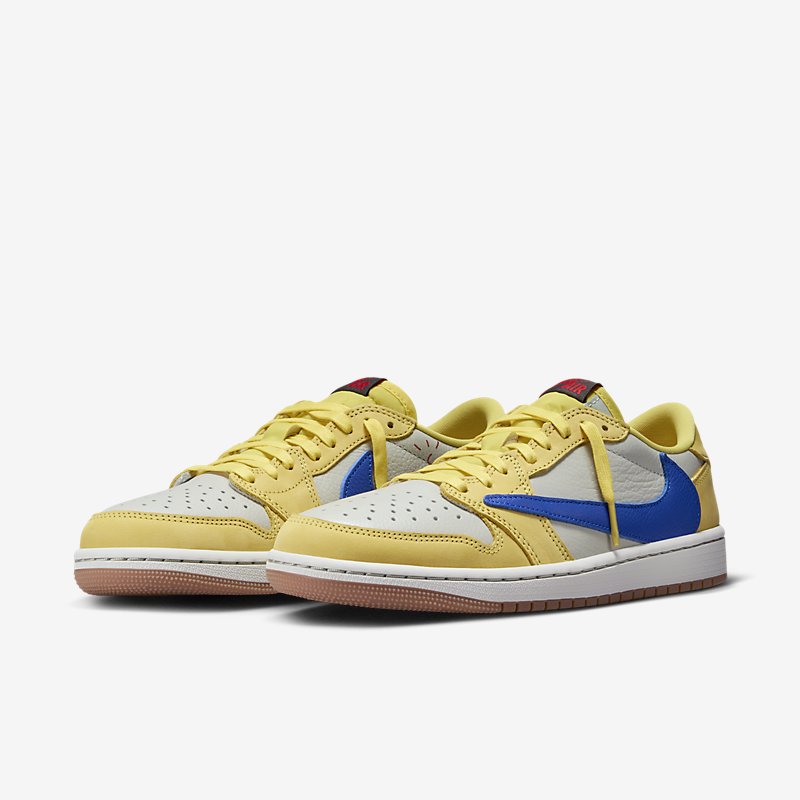 Travis Scott x Womens Air Jordan 1 Low OG SP Elkins DZ4137-700
