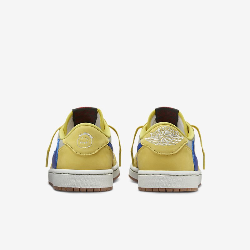 Travis Scott x Womens Air Jordan 1 Low OG SP Elkins DZ4137-700