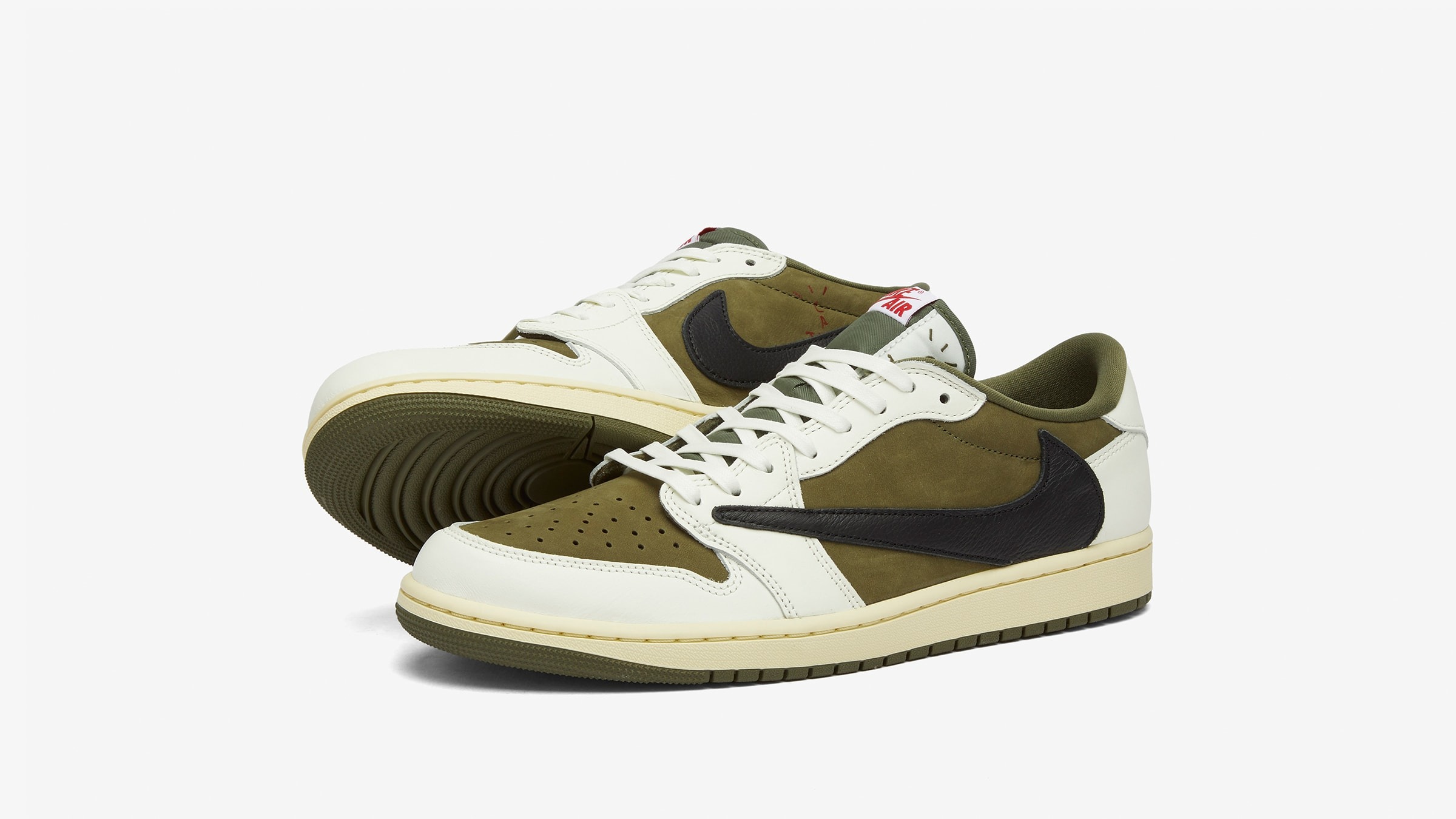 Travis Scott x Air Jordan 1 Low OG SP Medium Olive DM7866-200