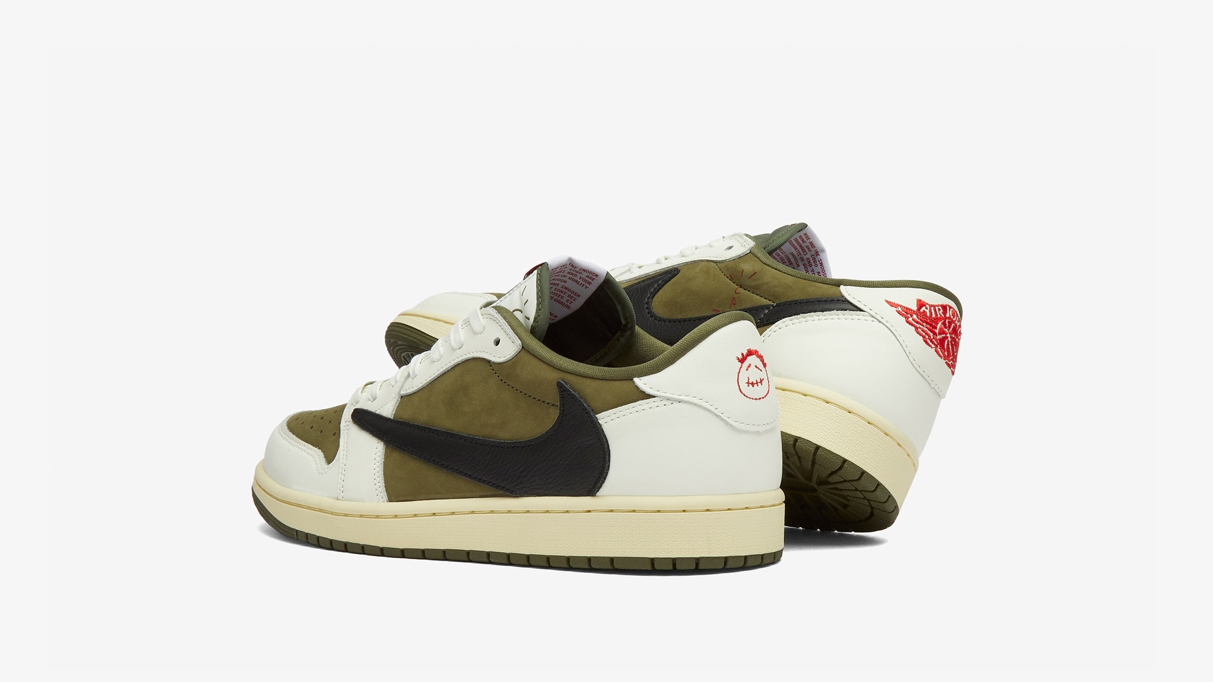 Travis Scott x Air Jordan 1 Low OG SP Medium Olive DM7866-200
