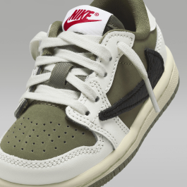 Travis Scott x Air Jordan 1 Low OG SP TD Medium Olive DO5441-200