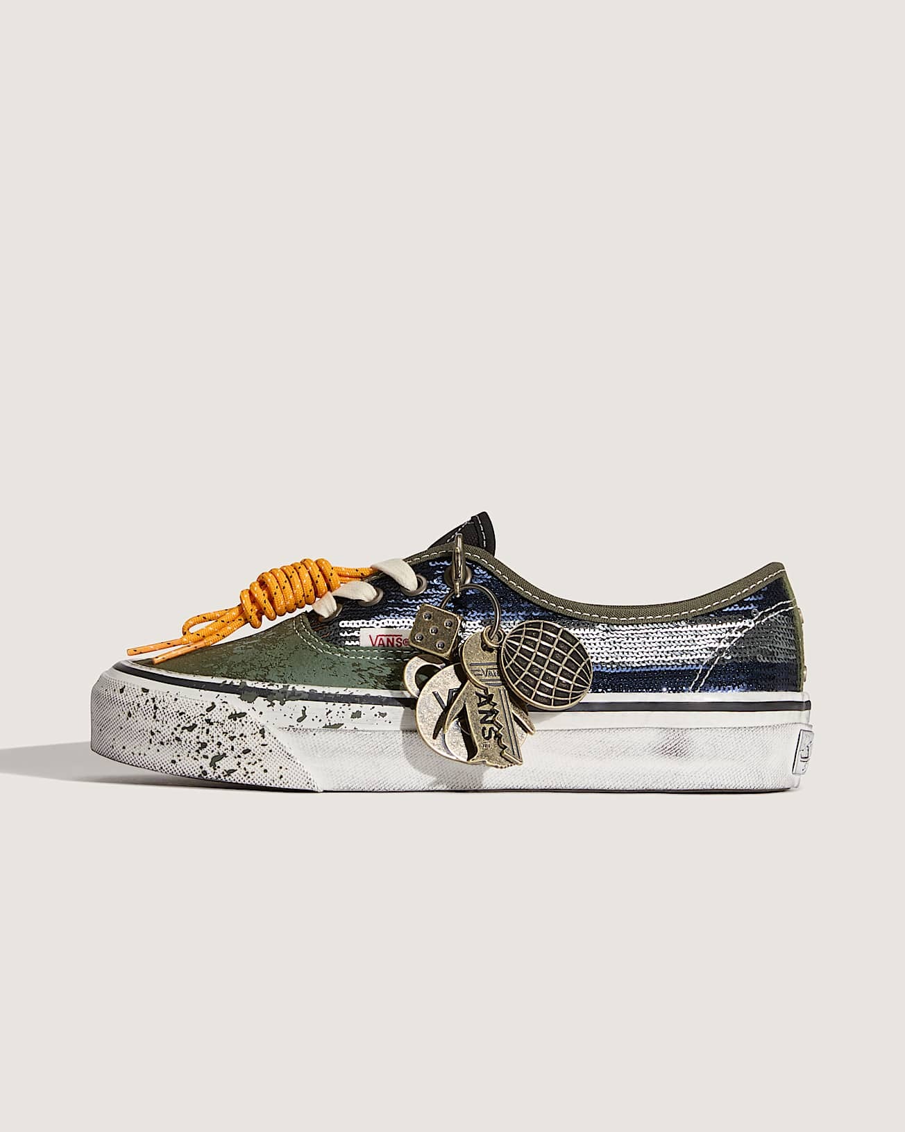 Vans Authentic Premium La Habana Green Blue - Charms Pack Vans Authentic Premium La Habana 29