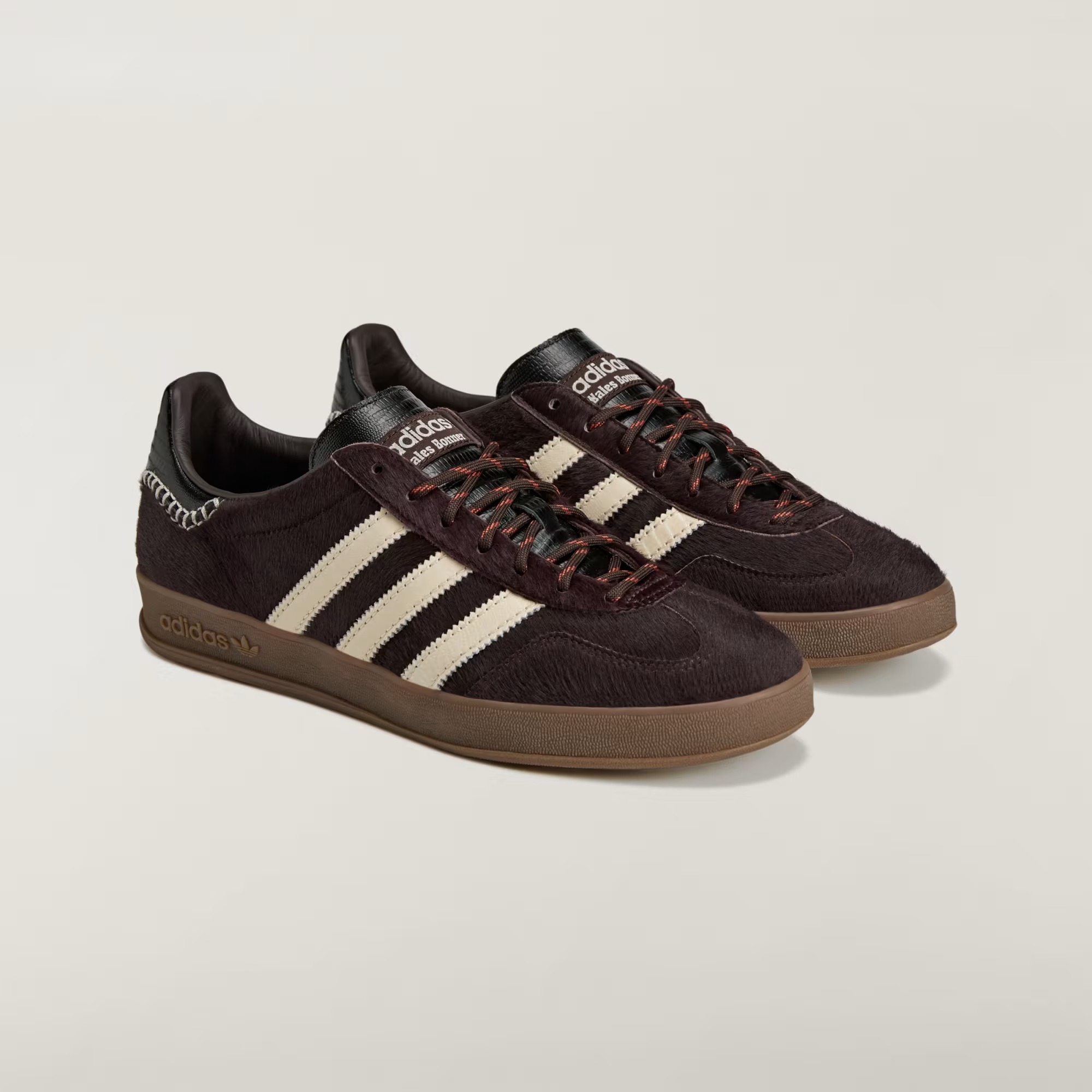 Wales Bonner x adidas Gazelle Pony Hair Aurora Coffee KK3640