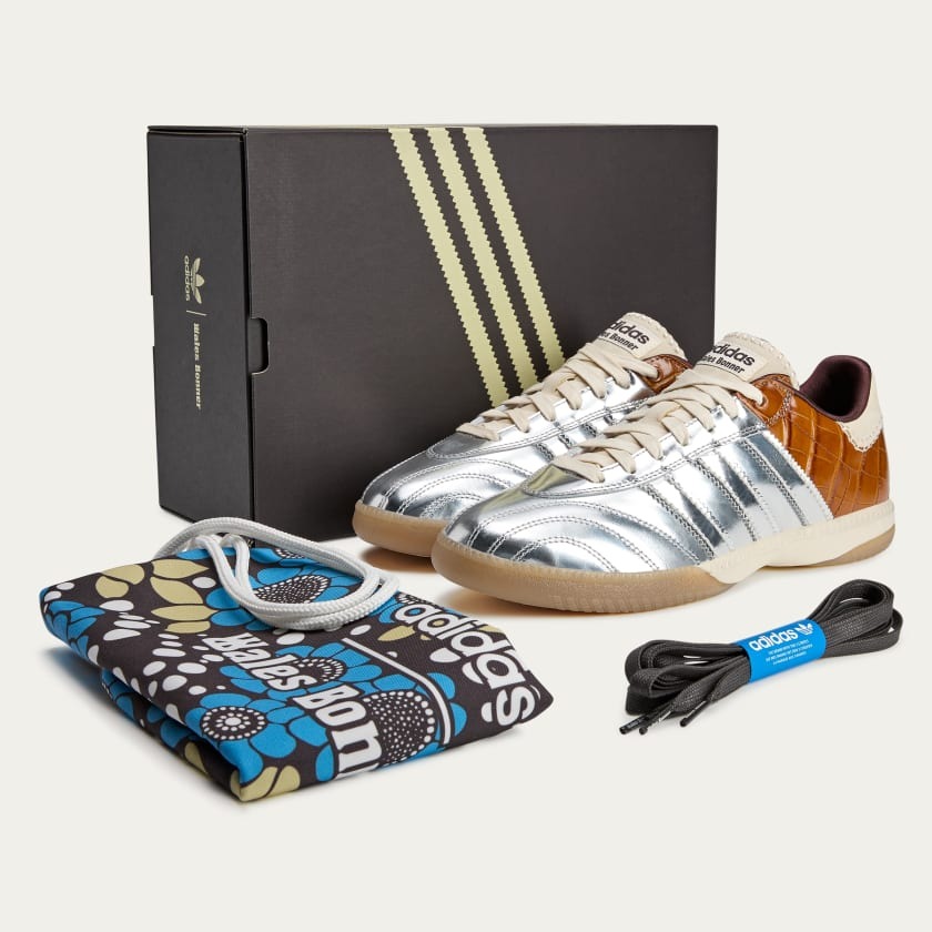 Wales Bonner x adidas Originals MN Samba Silver Metallic IH5777