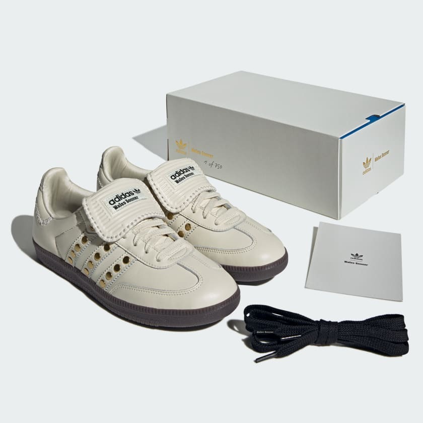 Wales Bonner x adidas Originals Samba Cream - Studded Pack IG4304