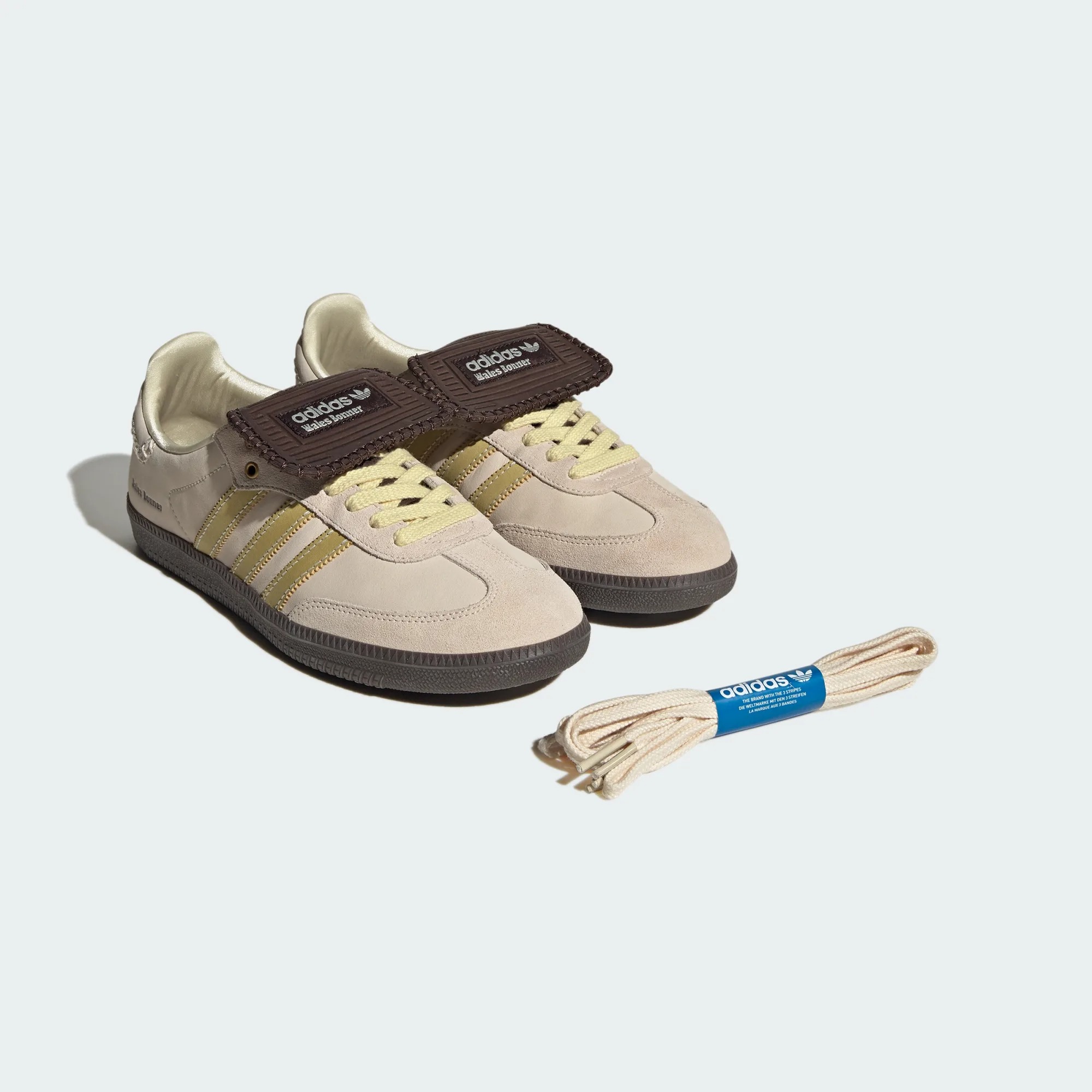 ★ Adidas x Wales Bonner Samba Brown Ecru Tint adidas Samba Wales Bonner Ecrtin Brown Men's - ID0217 - US