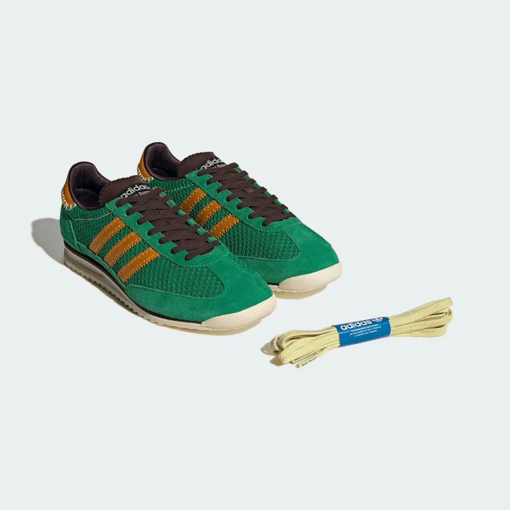 Wales Bonner x adidas SL72 Knit Team Green IG0571 | More Sneakers