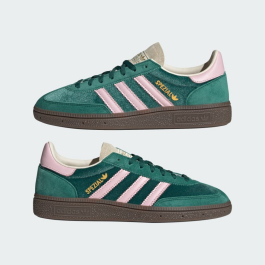 Womens adidas Handball Spezial Collegiate Green Clear Pink