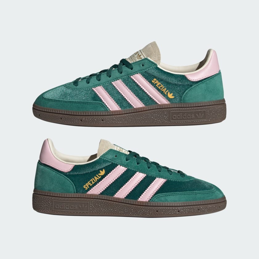 ★【Adidas】 Handball Spezial Collegiate Green Clear Pink★ adidas Originals Handball Spezial Collegiate Green/Clear