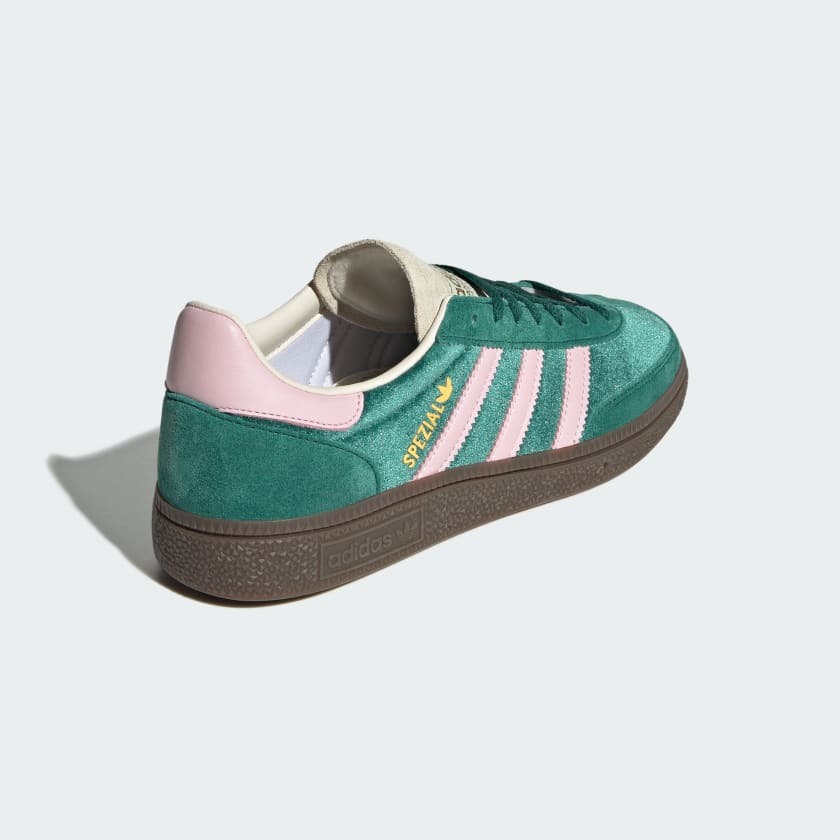 Womens adidas Handball Spezial Collegiate Green Clear Pink