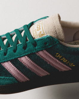 Womens adidas Handball Spezial Collegiate Green Clear Pink