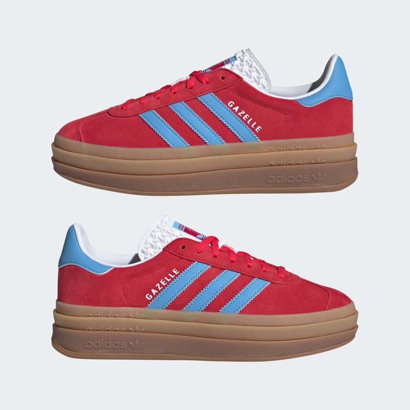 Womens adidas Originals Gazelle Bold Active Pink Semi Blue