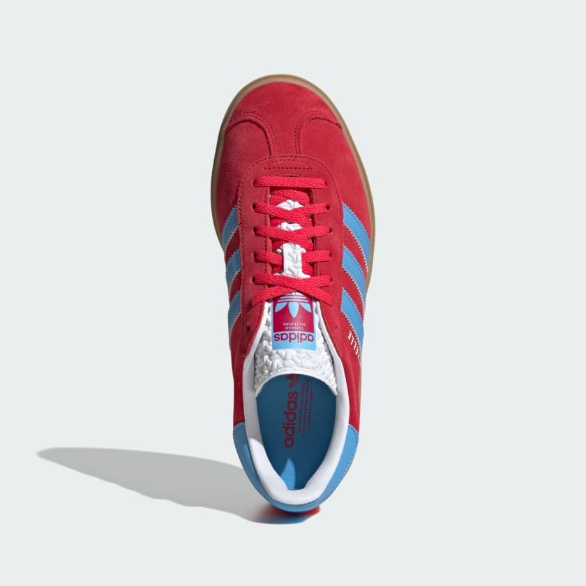 Womens adidas Originals Gazelle Bold Active Pink Semi Blue